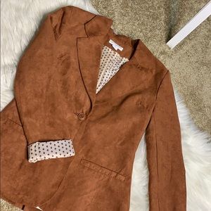 Cotton On | Suede Brown Blazer